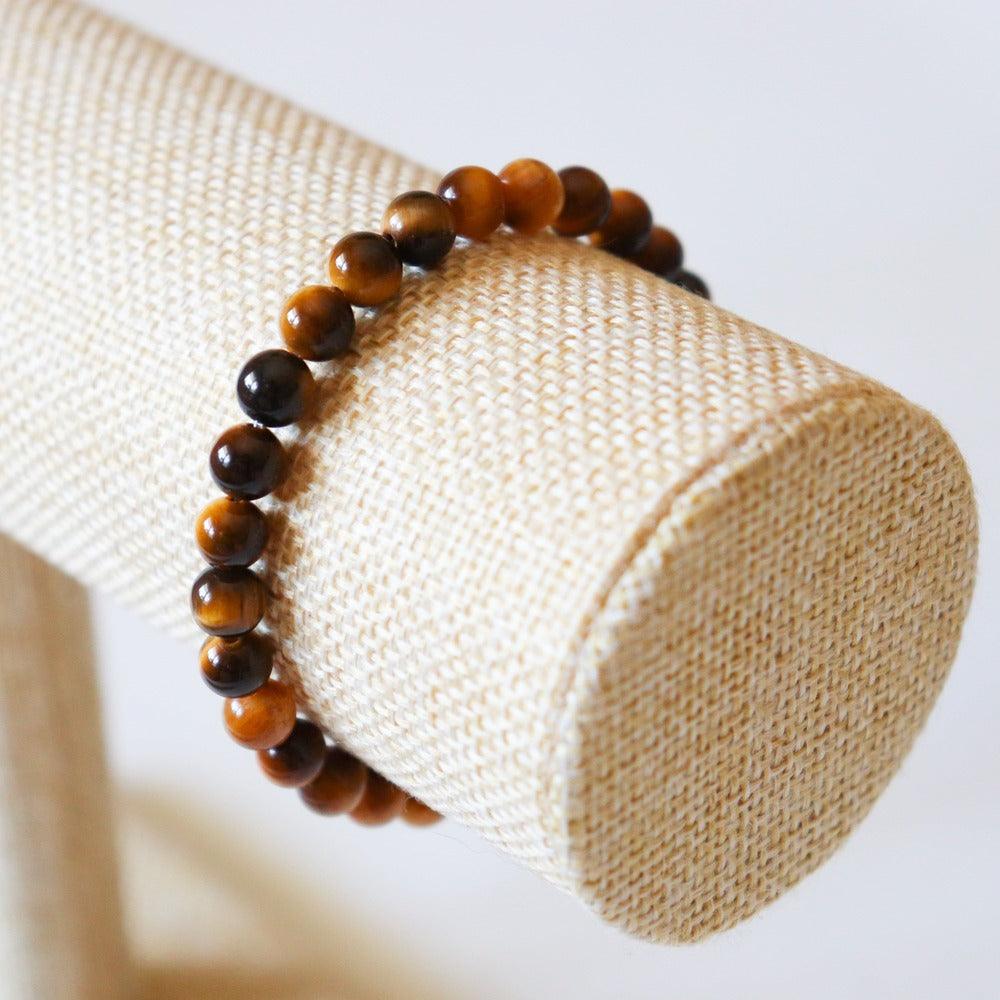 Tiger Eye Bracelet ✦ Evil eye protection and self-confidence
