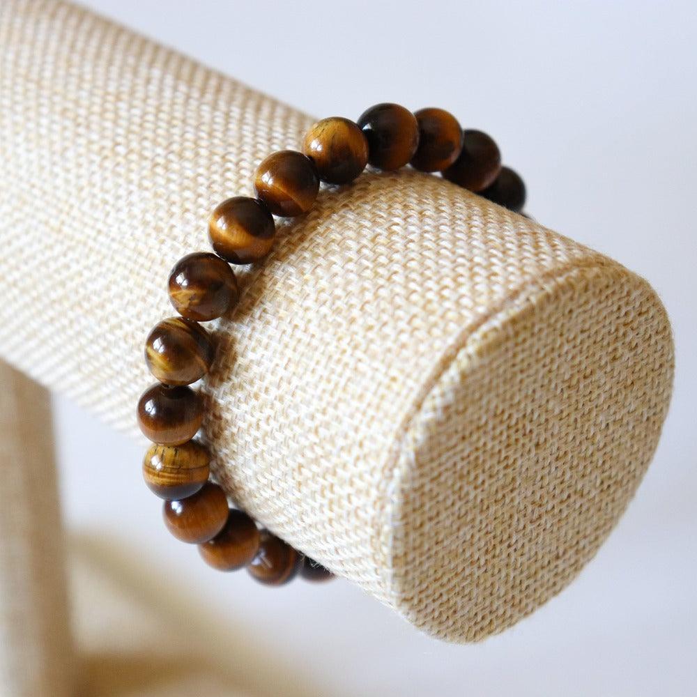 Tiger Eye Bracelet ✦ Evil eye protection and self-confidence