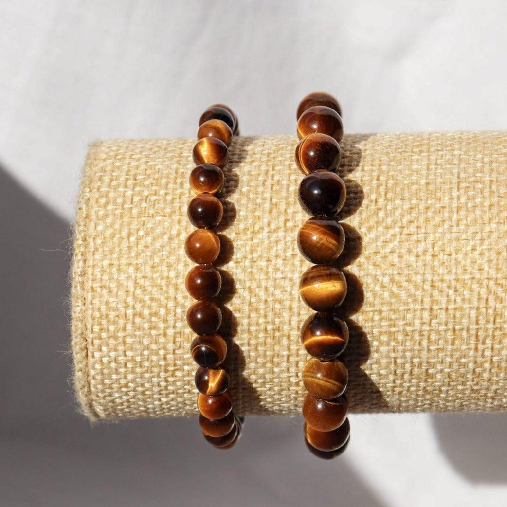 Tiger Eye Bracelet ✦ Evil eye protection and self-confidence