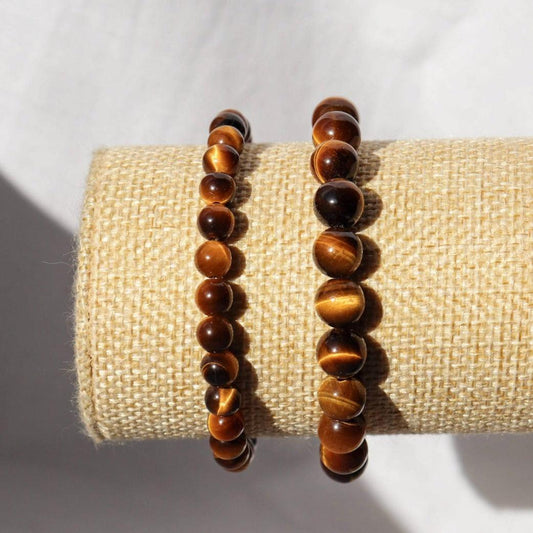 Tiger Eye Bracelet ✦ Evil eye protection and self-confidence