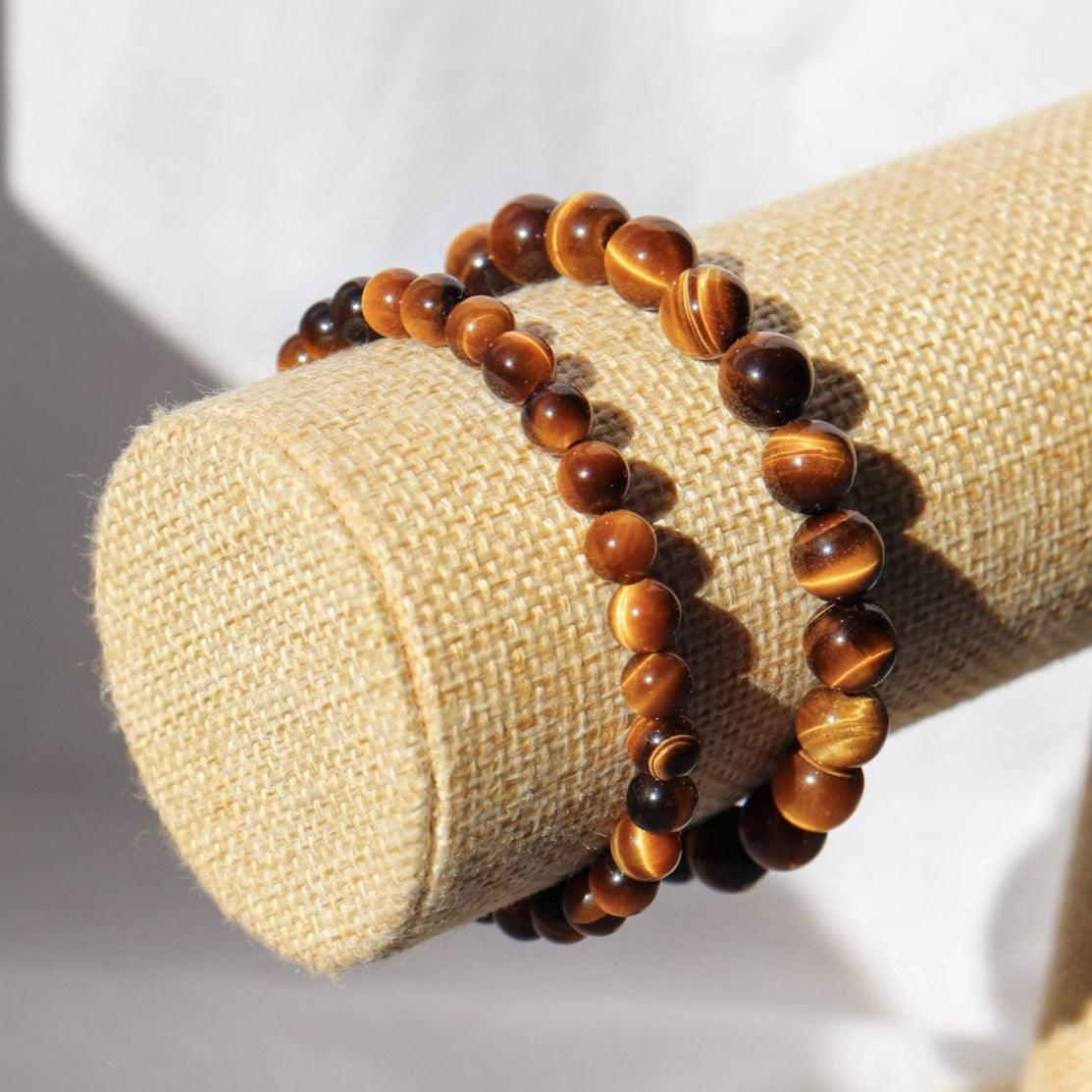 Tiger Eye Bracelet ✦ Evil eye protection and self-confidence