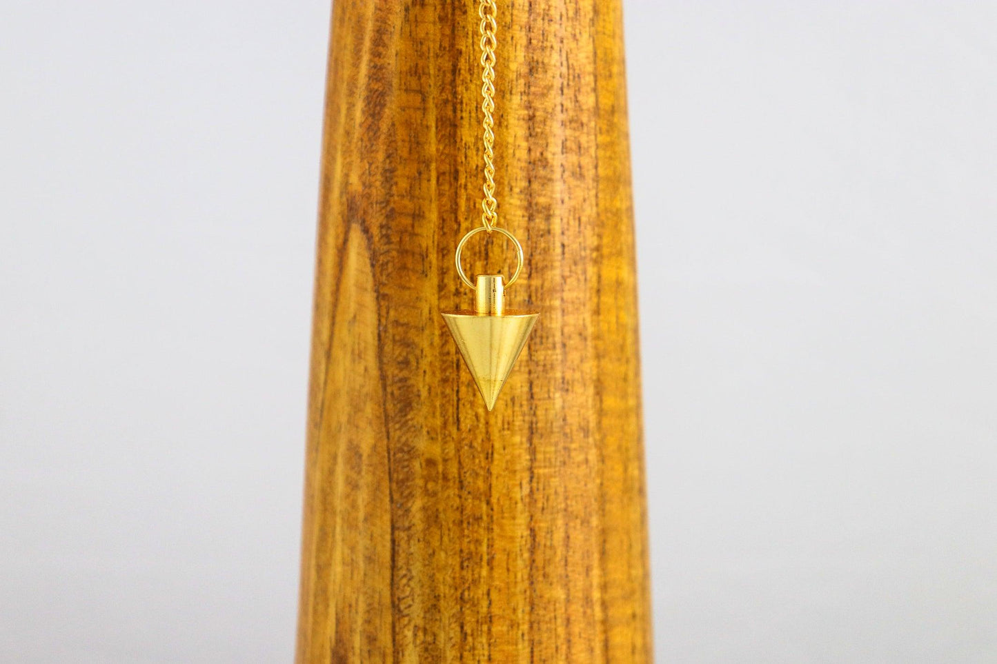 Pendule Cône - Laiton doré